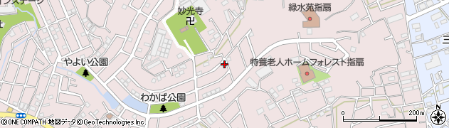埼玉県さいたま市西区指扇1884周辺の地図