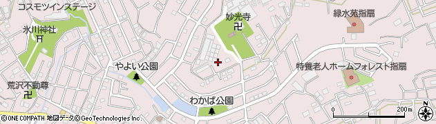 埼玉県さいたま市西区指扇周辺の地図