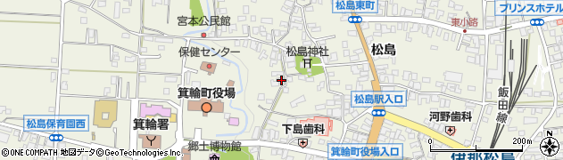 長野県上伊那郡箕輪町松島10111周辺の地図