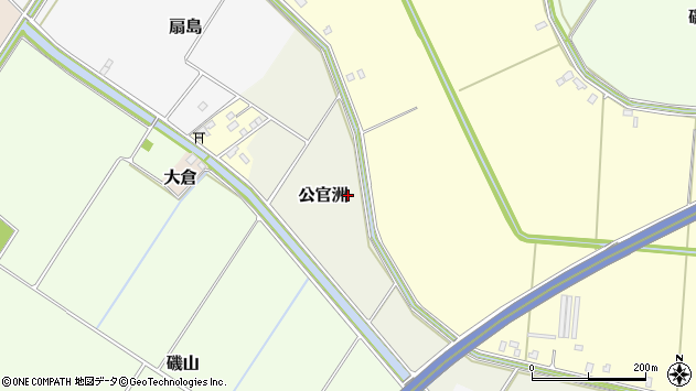 〒287-0805 千葉県香取市公官洲の地図
