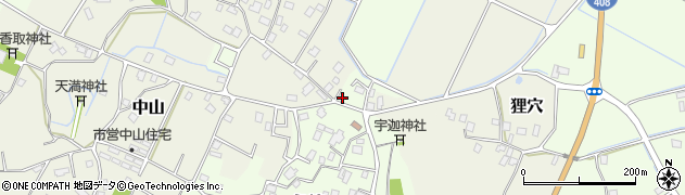 茨城県稲敷市角崎511周辺の地図