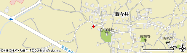 茨城県取手市野々井1722周辺の地図