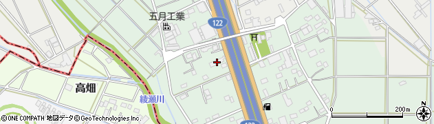 埼玉県さいたま市岩槻区笹久保新田1072周辺の地図