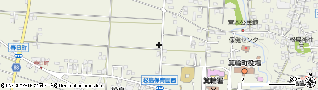 長野県上伊那郡箕輪町松島10571周辺の地図