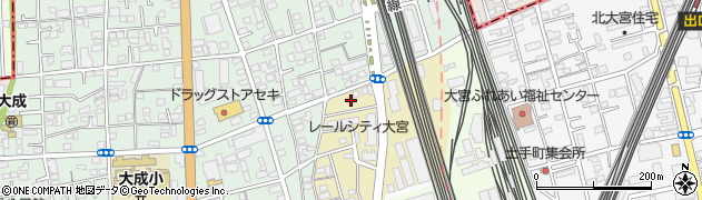埼玉県さいたま市大宮区桜木町3丁目255周辺の地図