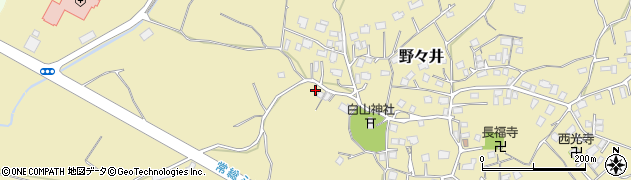 茨城県取手市野々井1735周辺の地図