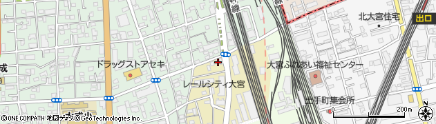 埼玉県さいたま市大宮区桜木町3丁目253周辺の地図
