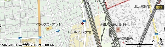 埼玉県さいたま市大宮区桜木町3丁目252周辺の地図
