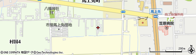 福井県越前市馬上免町周辺の地図