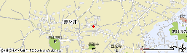 茨城県取手市野々井85周辺の地図