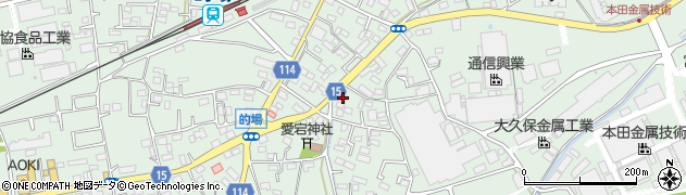 新光機器株式会社　埼玉狭山営業所周辺の地図