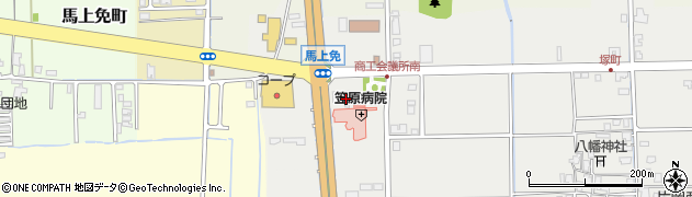福鉄商事株式会社　タケフ８塚町営業所周辺の地図