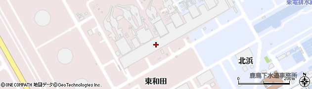 太平電業株式会社　東電鹿島事業所周辺の地図