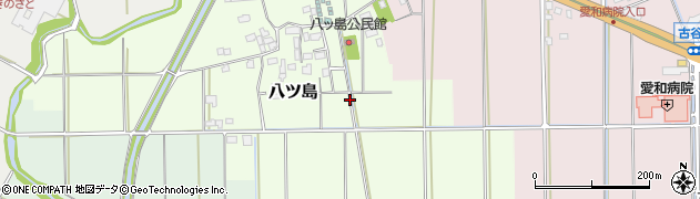 埼玉県川越市八ツ島周辺の地図