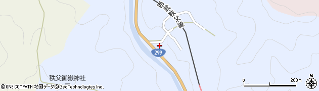 埼玉県飯能市坂石397周辺の地図