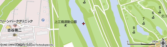 入間川周辺の地図