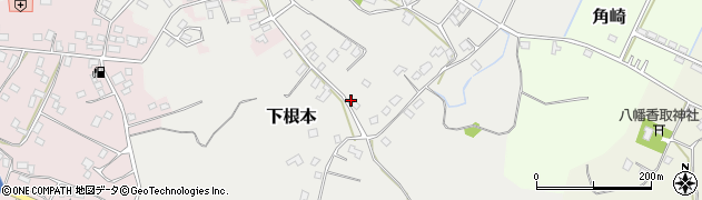 茨城県稲敷市下根本1340周辺の地図