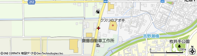 ドコモショップ　武生店周辺の地図