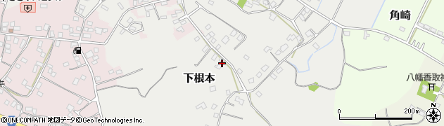 茨城県稲敷市下根本1333周辺の地図
