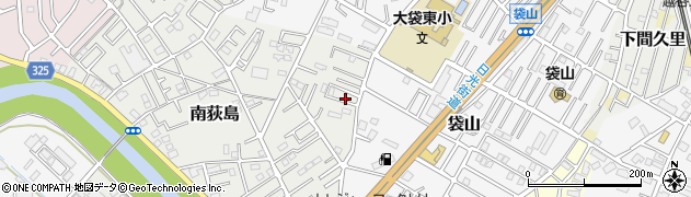埼玉県越谷市南荻島4246周辺の地図