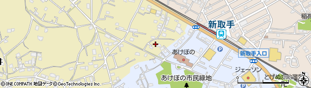 茨城県取手市野々井172-3周辺の地図