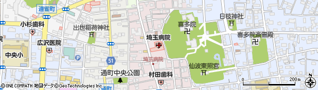 医療法人埼玉病院周辺の地図