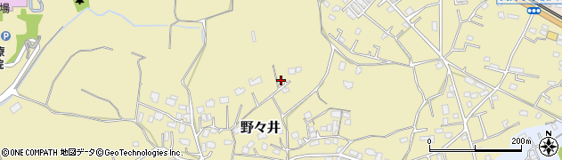 茨城県取手市野々井1386周辺の地図