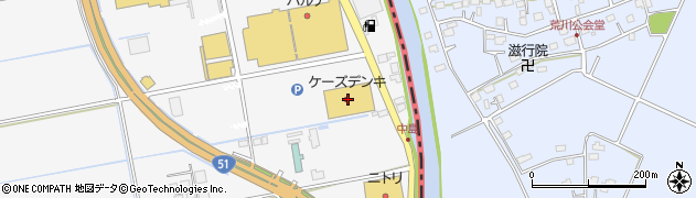 パステル・クイーンズパステル・佐原東店周辺の地図