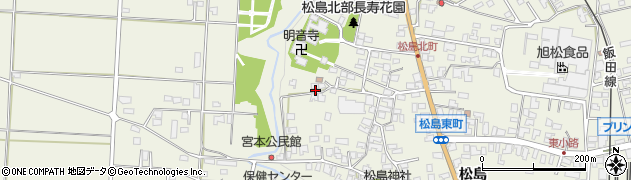 長野県上伊那郡箕輪町松島10121周辺の地図