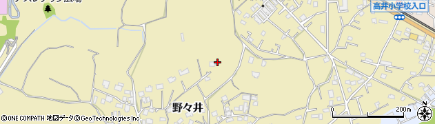 茨城県取手市野々井1252周辺の地図