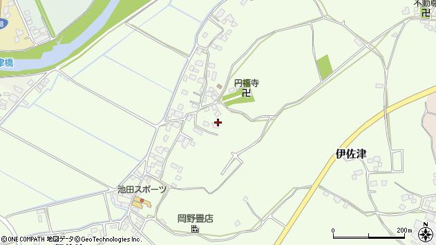 〒300-1411 茨城県稲敷市伊佐津の地図
