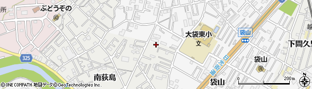 埼玉県越谷市南荻島4182周辺の地図