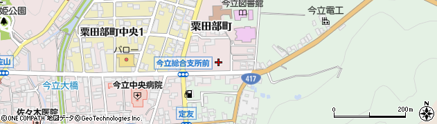 福井銀行岡本支店周辺の地図