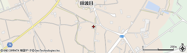 埼玉県日高市田波目642周辺の地図