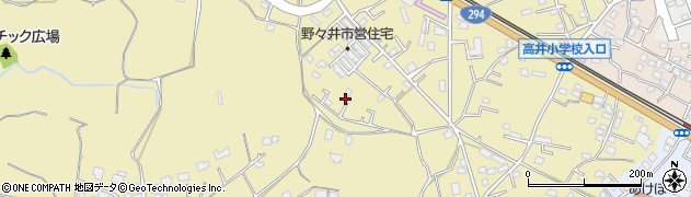 茨城県取手市野々井888-3周辺の地図