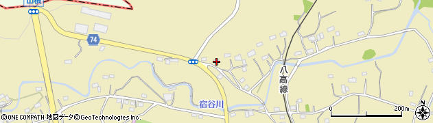 埼玉県日高市山根1441周辺の地図