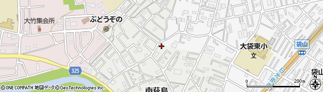 埼玉県越谷市南荻島4282周辺の地図
