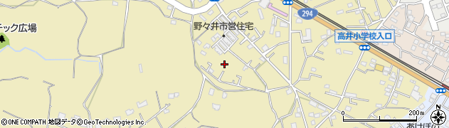 茨城県取手市野々井888-4周辺の地図
