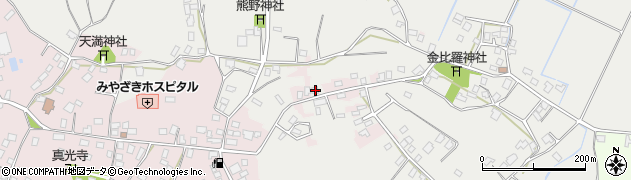茨城県稲敷市下根本1209周辺の地図