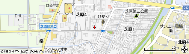 福井信用金庫芝原支店周辺の地図