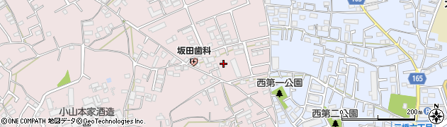 埼玉県さいたま市西区指扇1755周辺の地図