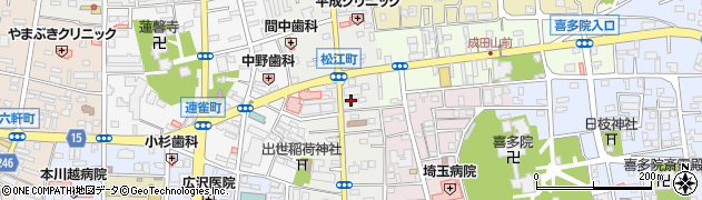 有限会社秋葉石材店周辺の地図