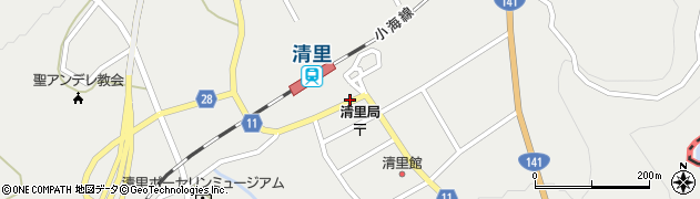 清里駅周辺の地図