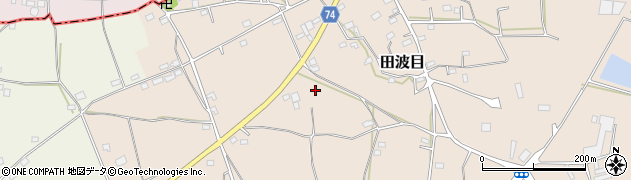 埼玉県日高市田波目701周辺の地図