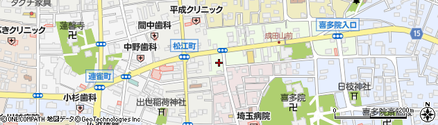 山崎治療院周辺の地図