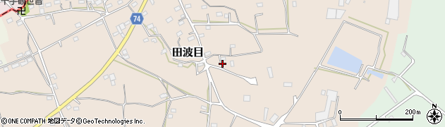 埼玉県日高市田波目430周辺の地図