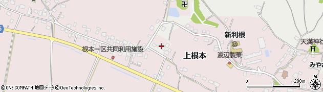 茨城県稲敷市下根本951周辺の地図