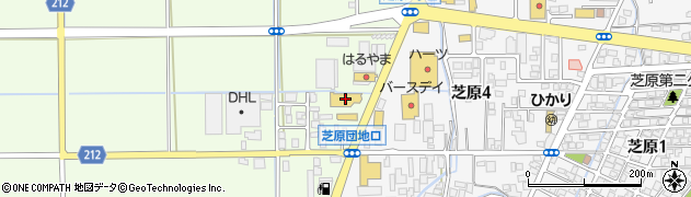 福井三菱武生店周辺の地図