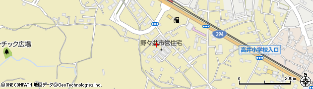 茨城県取手市野々井895-8周辺の地図