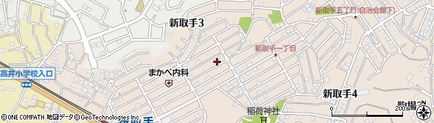 茨城県取手市新取手2丁目周辺の地図